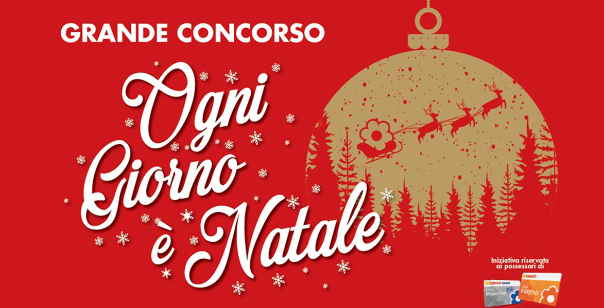 Conad Nord Ovest lancia «Ogni giorno è Natale»